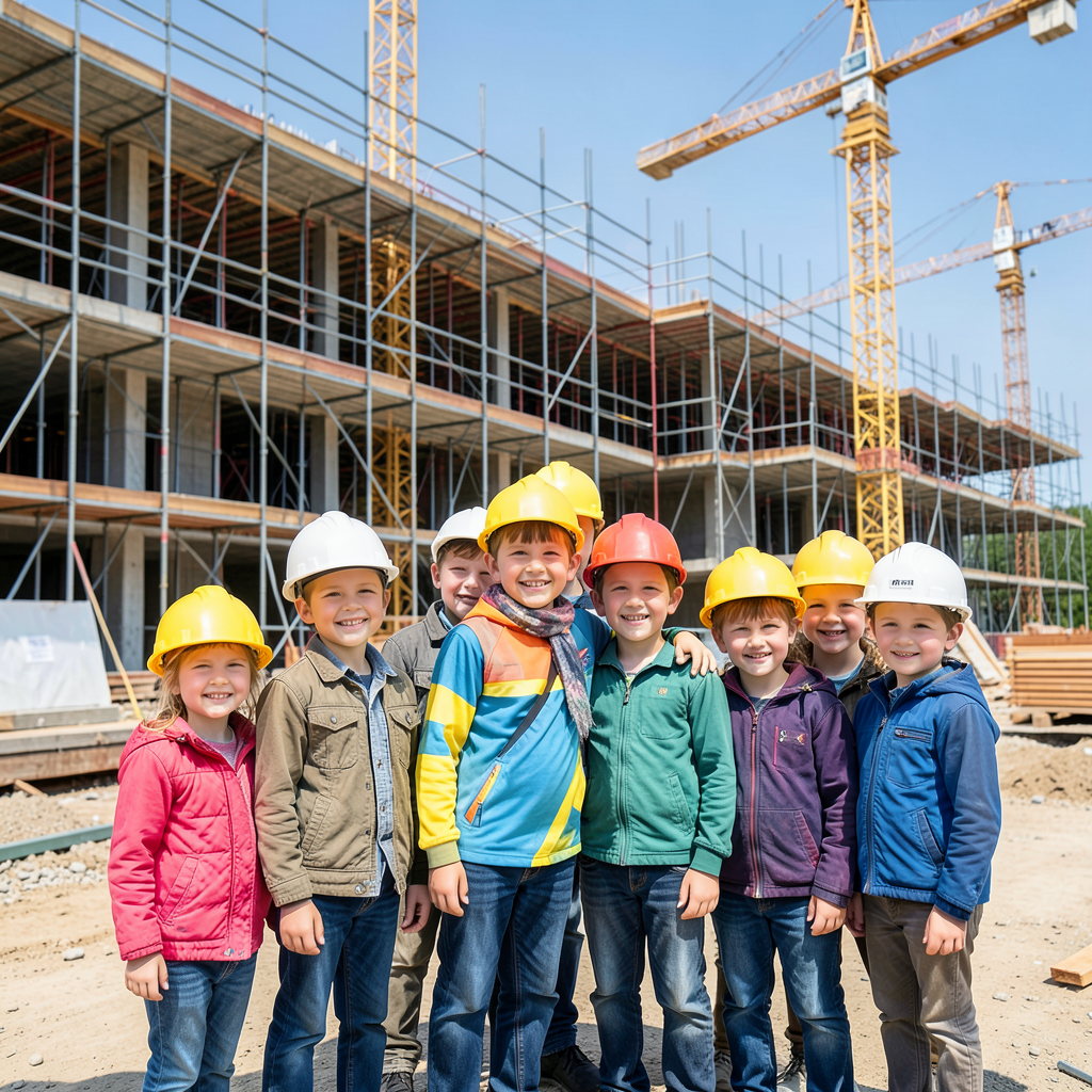 Children discover building secrets at new house book launch